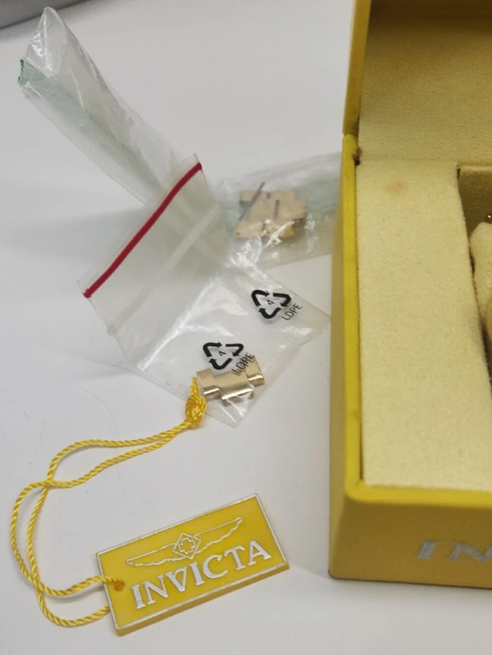2018 Invicta Angel Women's Gold Watch with Mother-of-Pearl Dial 11772